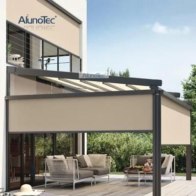 Insect Resistant Screen Fabric Balcony Zip Screen Automatic Roller Blind Sunshade Roller Shutters