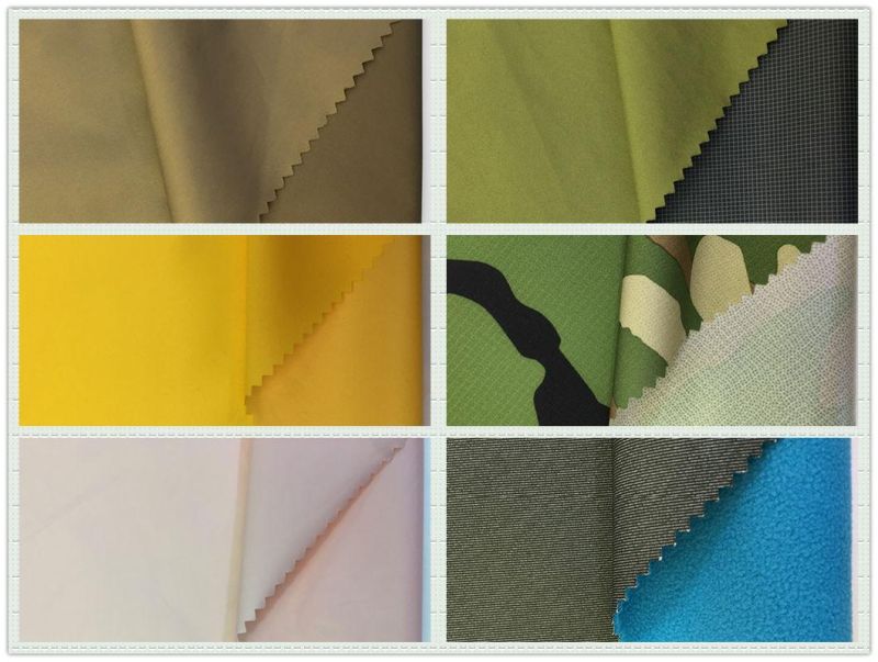 100% Polyester 100d 4 Way Stretch Fabric Tarp Compound Polar Garden Chair Fleece Fabric for Outdoor Clothing