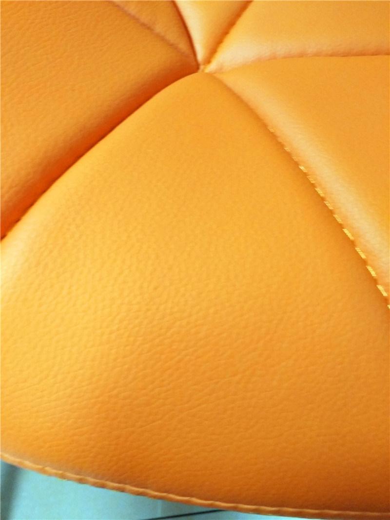 Modern Design Cheap Home Furniture PU Leather Dining Room Chairs Beech Wood Legs Colorful Fabric Dining Chair