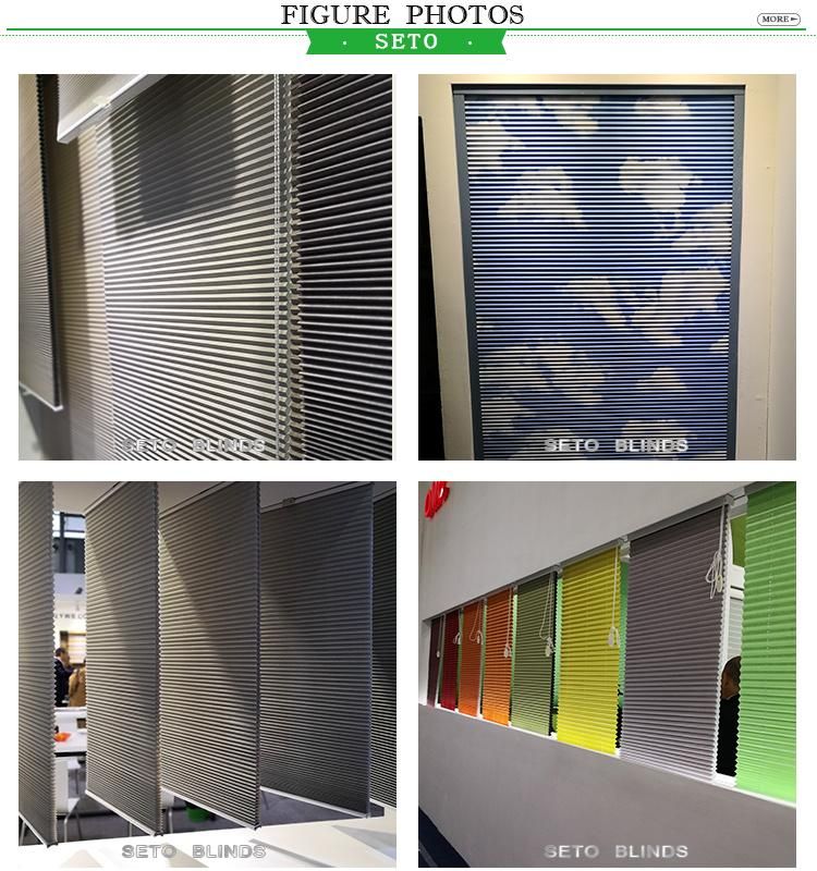 Electric Honeycomb Powered Window Blinds Cellular Shades