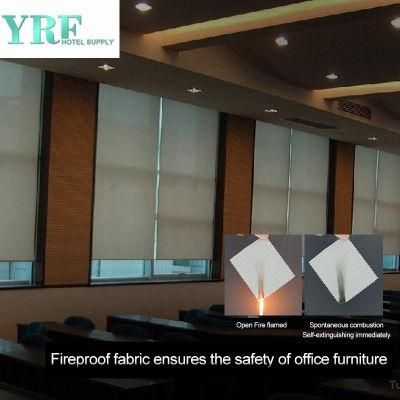 Manual Control Double Zebra Roller Blind with Double Roller Blind Brackets