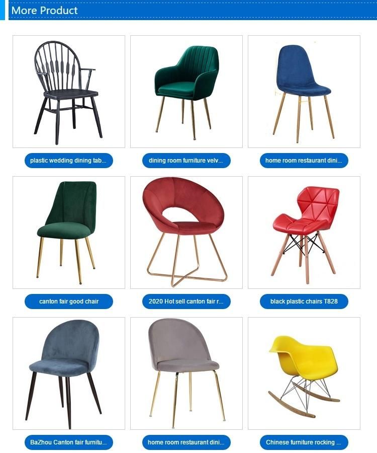 Wholesale Modern Special Home Furniture Stackable Plastic Frame Dining Chairs