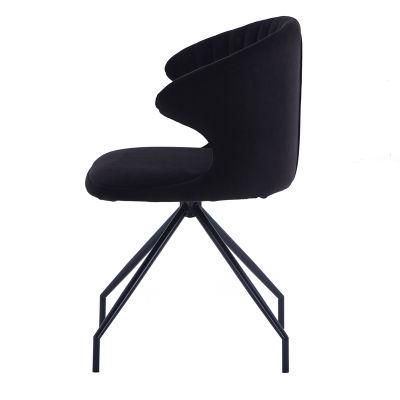 Room Furniture Decent Fabric Seat Comfortable Back Modern Dining Chair