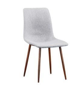 Wholesale French Style Leisure High Back Modern Design Fabrics Dining Chair Restaurant