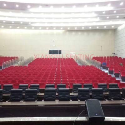 Foshan Luxury Aluminum Alloy Movie Cinema Seating Auditorium Chair