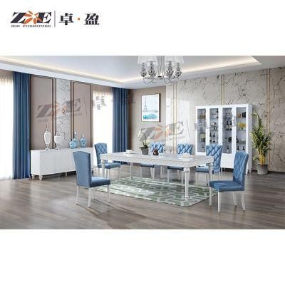 Modern Wooden Dining Room Furniture Fabric Dining Chair