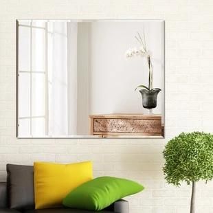 Unframed High Quality Moisture Proof Bathroom Mirror in Custom Size
