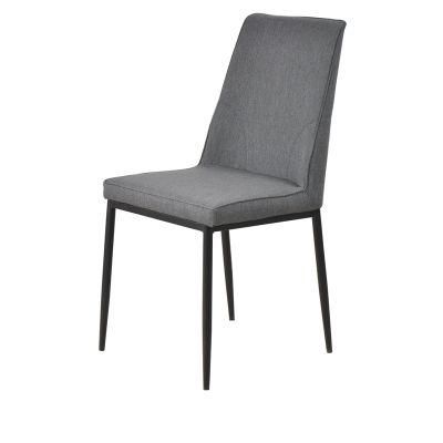 Europe&prime; S Best Selling Restaurant Yellow Linen Hotel Fabric Dining Chair