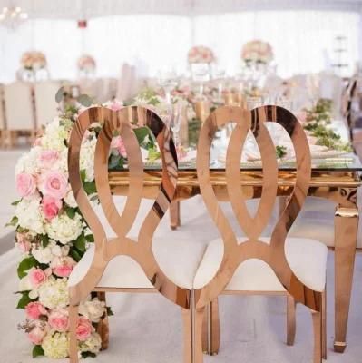 Modern Velvet Round Back Dior Wedding Chair Stainless Steel Luxury Golden Stacking Metal Hotel Restaurant Wedding Banquet Chair